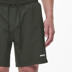 Logo Swim Shorts Dark Olive -Fashigen Sales 1PGDR LAST MINUTE E COMMERCE PANTS1004