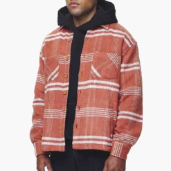 Flato Heavy Flannel Shirt Ginger -Fashigen Sales 2 PGDR BLACKFRIDAY 2023 MENS19075