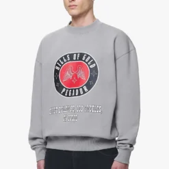 Algon Oversized Sweater Vintage Washed Dusk Grey -Fashigen Sales 2 PGDR BLACKFRIDAY 2023 MENS19598