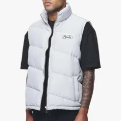 Yale Puffer Vest Dusk Grey -Fashigen Sales 2 PGDR BLACKFRIDAY 2023 MENS20138