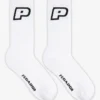Acme Socks White Black