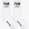 Allen Socks White Black