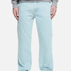 Baures Straight Jeans Sand Washed Blue