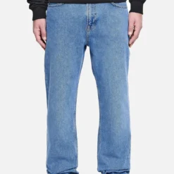 Baures Straight Jeans Washed Blue