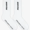 Certified Cross Logo Socks White Black