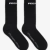 Certified Logo Socks Black White