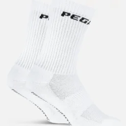 Certified Logo Socks White Black -Fashigen Sales CertifiedLogoSocksWhiteBlack1