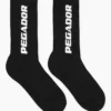 Cross Logo Socks Black White