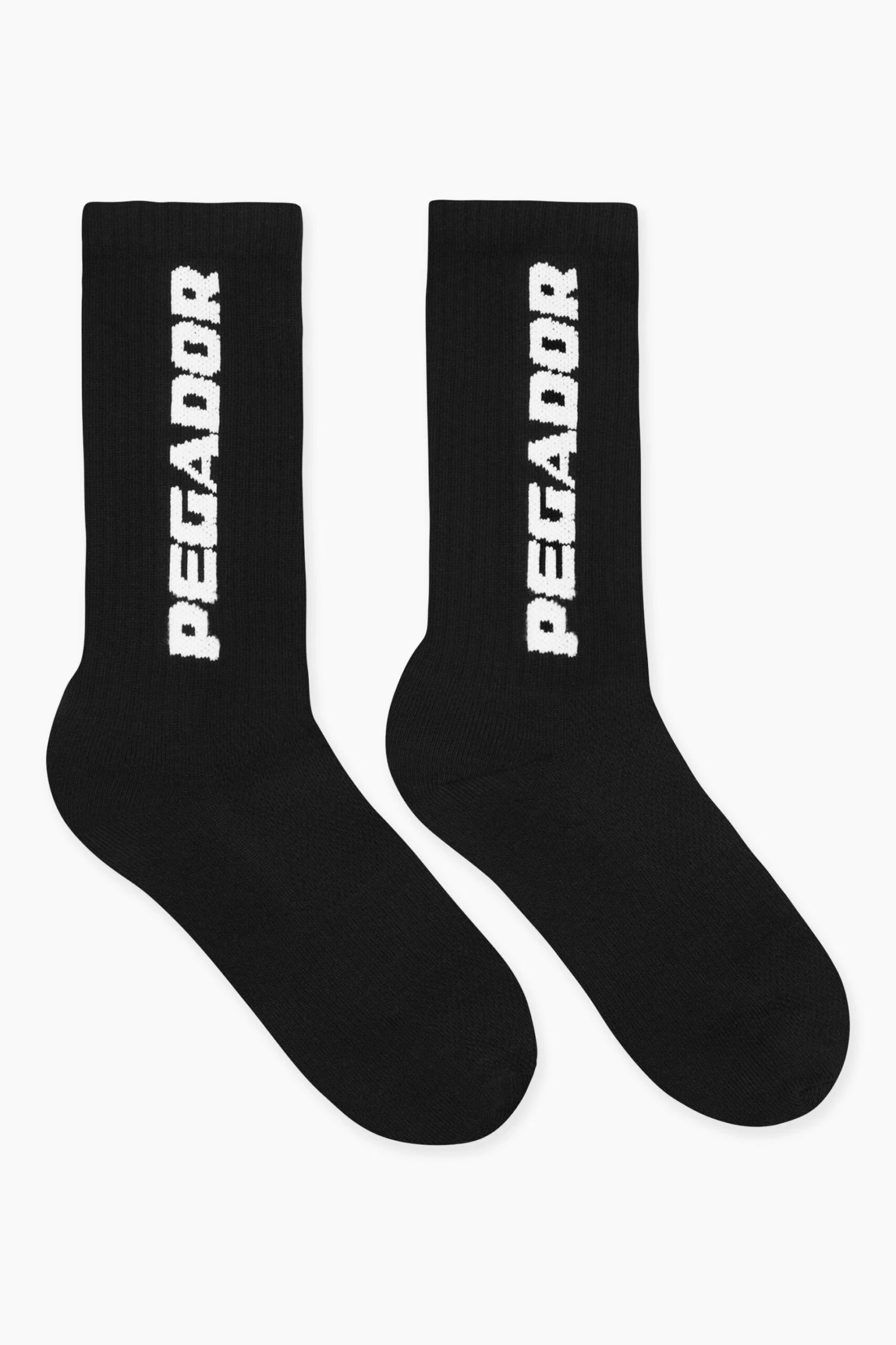Cross Logo Socks Black White 1 Cross Logo Socks Black White