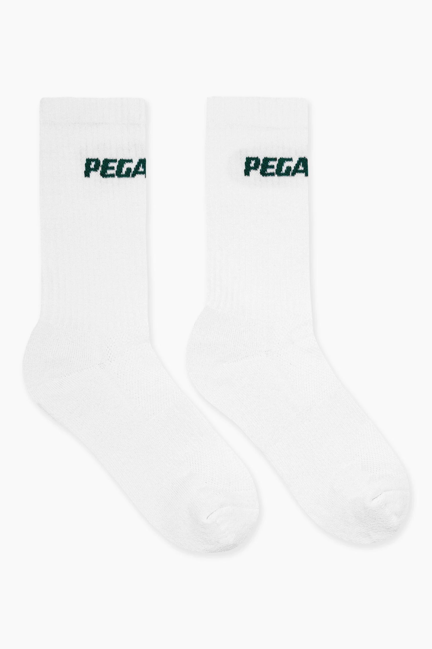 Logo Socks White Pine Green 1 Logo Socks White Pine Green