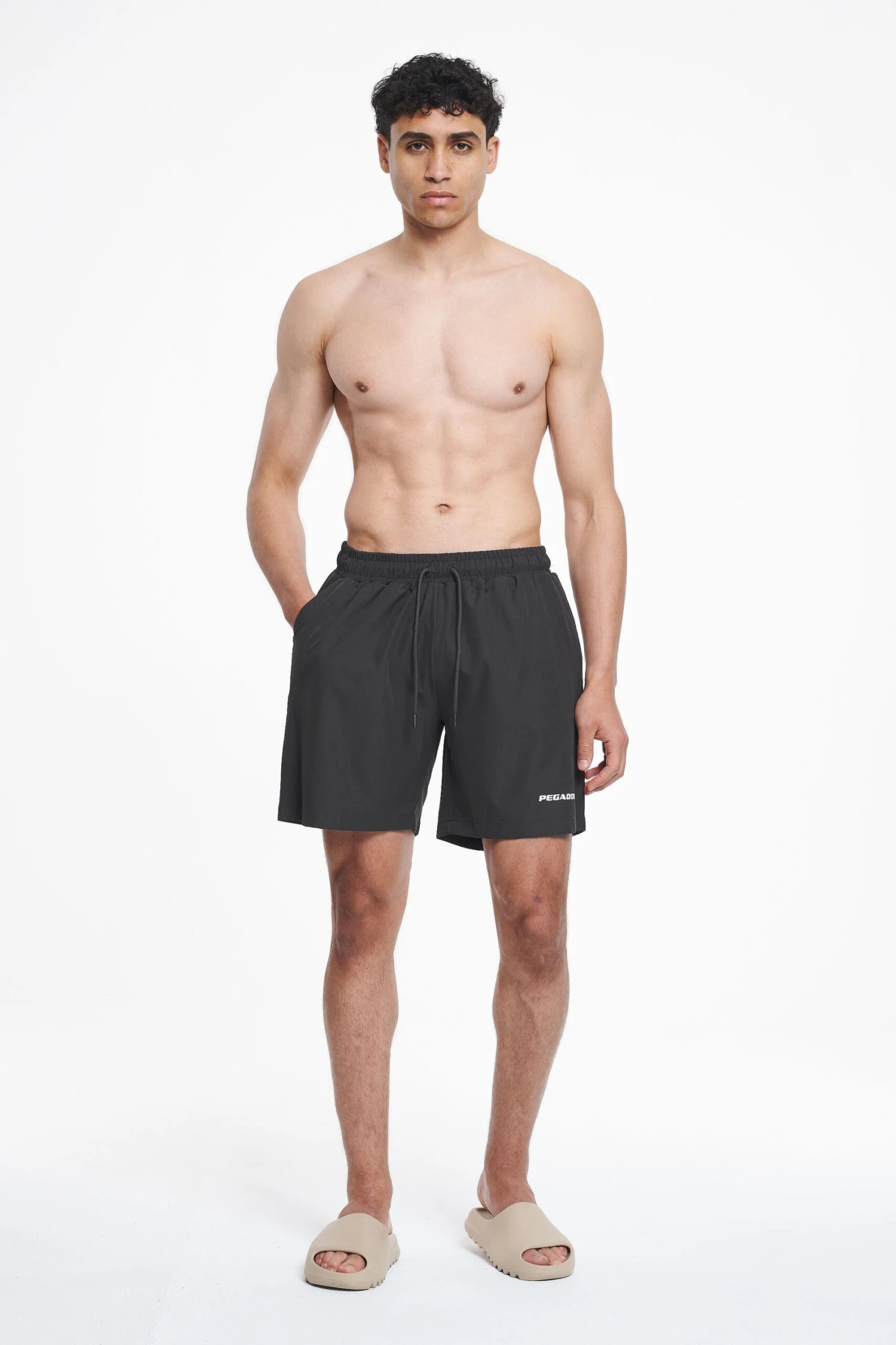 Logo Swim Shorts Black Ink 4 Logo Swim Shorts Black Ink - Image 4
