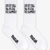 Elgin Socks White Black