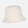 Logo Bucket Hat Desert Sand White