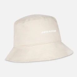 Logo Bucket Hat Desert Sand White
