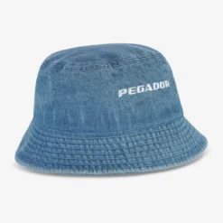 Logo Denim Bucket Hat Baby Blue