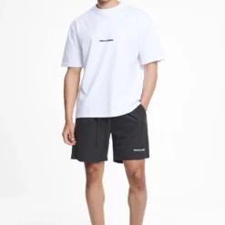 Logo Swim Shorts Black Ink 9 Logo Swim Shorts Black Ink -Fashigen Sales PEGADOR E COMMERCE BADEHOSEN4606 scaled