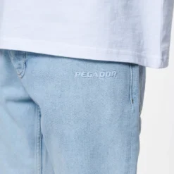 Kelton Straight Jeans Washed Light Blue -Fashigen Sales PEGADOR FINER THINGS ECOMMERCE MALE DAY 241132