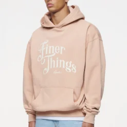 Kirk Oversized Hoodie Vintage Washed Tuscan Rose -Fashigen Sales PEGADOR FINER THINGS ECOMMERCE MALE DAY 241149