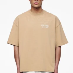 Racoon Boxy Tee Vintage Washed Espresso -Fashigen Sales PEGADOR FINER THINGS ECOMMERCE MALE DAY 241377