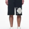 Flanigan Knit Shorts Black