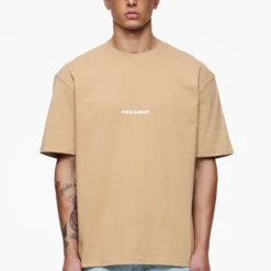 Colne Logo Oversized Tee Vintage Washed Espresso -Fashigen Sales PEGADOR FINER THINGS ECOMMERCE MALE40059