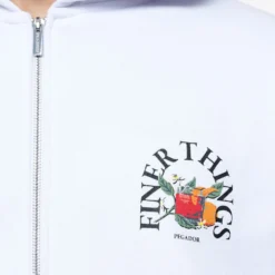 Goldlight Oversized Sweat Jacket White -Fashigen Sales PEGADOR FINER THINGS ECOMMERCE MALE40719