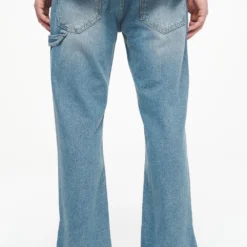 Alma Flared Jeans Washed Light Blue -Fashigen Sales PEGADOR TRUST THE PROCESS ECOMMERCE MALE25671