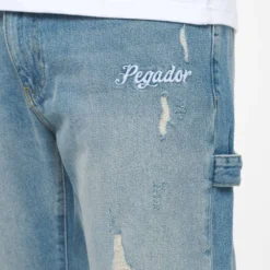 Alma Flared Jeans Washed Light Blue -Fashigen Sales PEGADOR TRUST THE PROCESS ECOMMERCE MALE25672