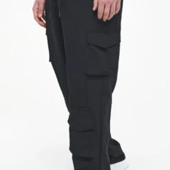 Bonac Baggy Track Pants Black