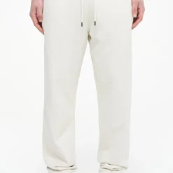 Logo Wide Sweat Pants Vintage Washed Angels Cream Gum