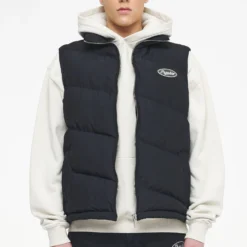 Yale Puffer Vest Black Ink