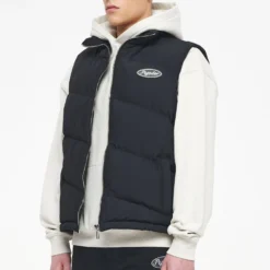 Yale Puffer Vest Black Ink -Fashigen Sales PEGADOR TRUST THE PROCESS ECOMMERCE MALE27852