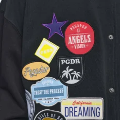 Whitney Varsity Jacket Washed Black Ink Black 12 Whitney Varsity Jacket Washed Black Ink Black -Fashigen Sales PEGADOR TRUST THE PROCESS ECOMMERCE MALE28035