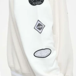 Yardley Varsity Jacket Washed Angels Cream Bright White 12 Yardley Varsity Jacket Washed Angels Cream Bright White -Fashigen Sales PEGADOR TRUST THE PROCESS ECOMMERCE MALE28098