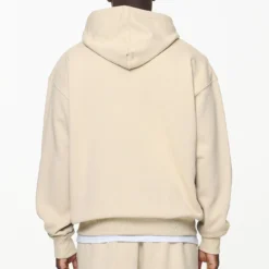 Logo Oversized Sweat Jacket Vintage Washed Kingdom Beige -Fashigen Sales PGDR BUILD TO LAST E COMMERCE MENS6877 4