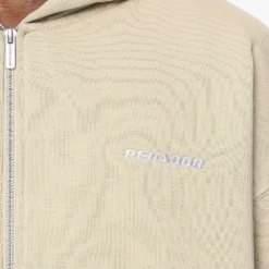 Logo Oversized Sweat Jacket Vintage Washed Kingdom Beige -Fashigen Sales PGDR BUILD TO LAST E COMMERCE MENS6878 4