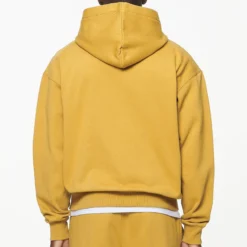 Logo Oversized Hoodie Vintage Washed Mustard 8 Logo Oversized Hoodie Vintage Washed Mustard -Fashigen Sales PGDR BUILD TO LAST E COMMERCE MENS6986