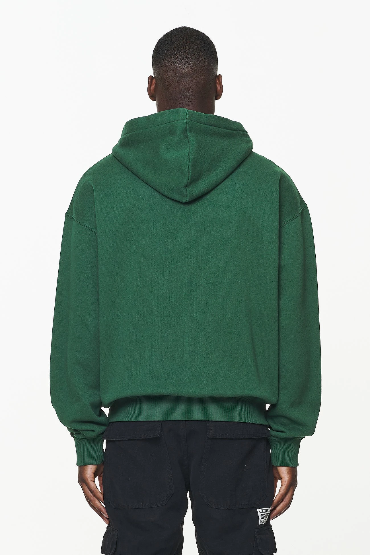 Layton Oversized Sweat Jacket Vintage Washed British Green 4 Layton Oversized Sweat Jacket Vintage Washed British Green - Image 4