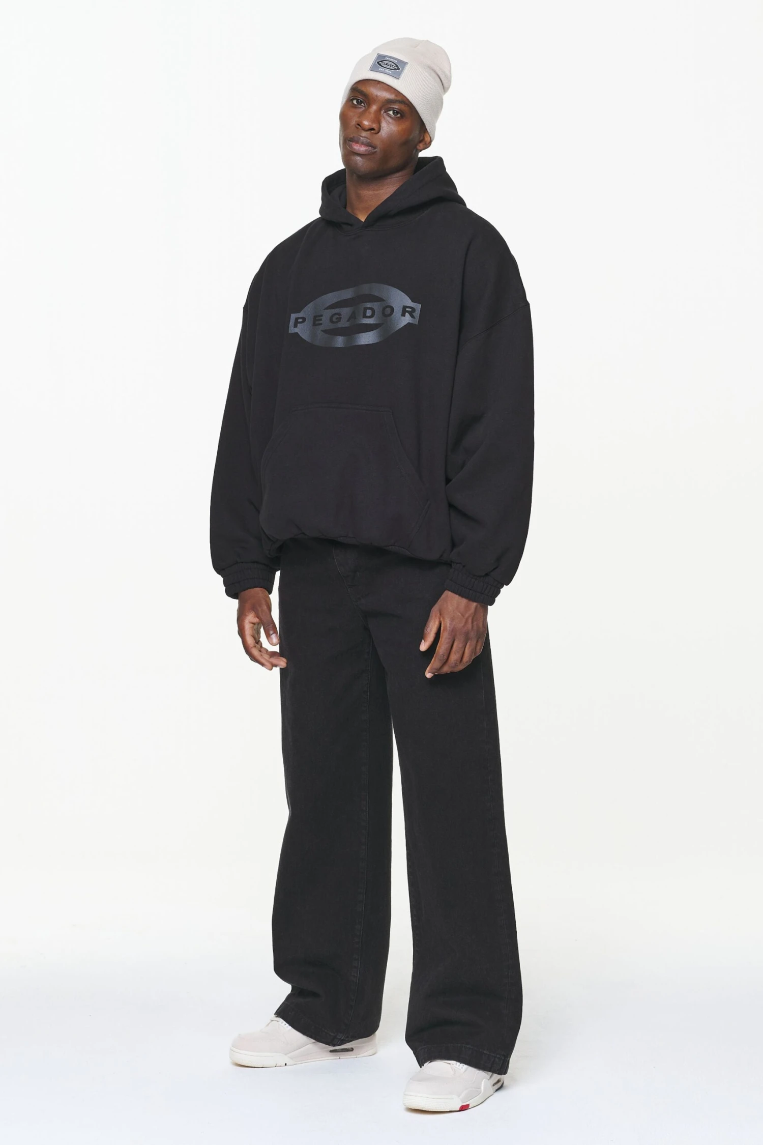 Bevo Loose Jeans Black 2 Bevo Loose Jeans Black - Image 2