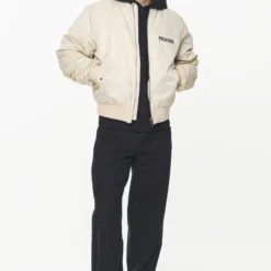 Garo Bomber Jacket Kingdom Beige -Fashigen Sales PGDR BUILD TO LAST E COMMERCE MENS8514 scaled
