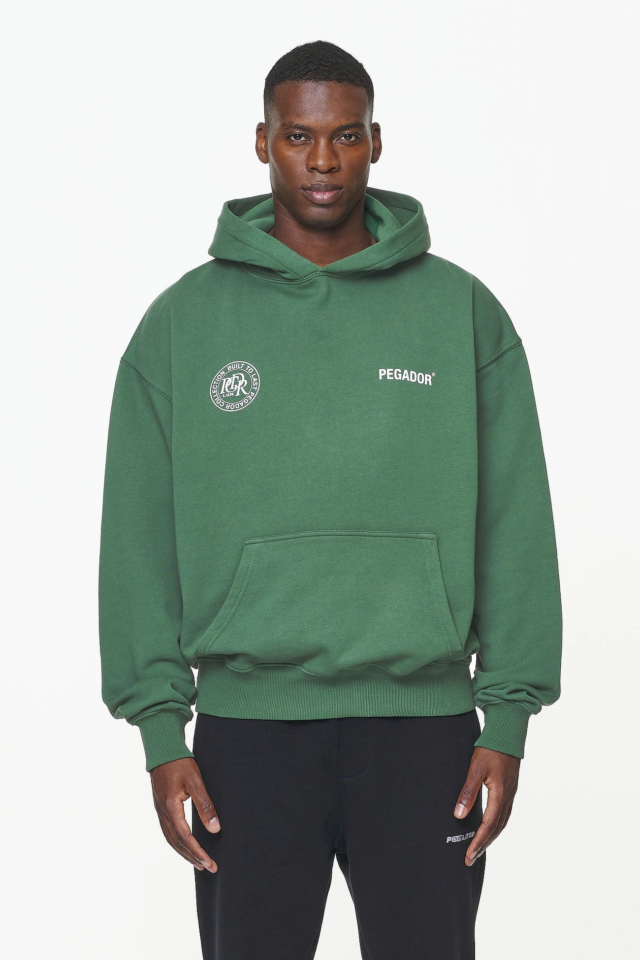 Dike Oversized Hoodie Vintage British Green 3 Dike Oversized Hoodie Vintage British Green - Image 3