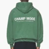 Dike Oversized Hoodie Vintage British Green