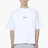 Logo Boxy Tee White