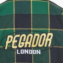 Eastfield Flannel Shirt Washed British Green Onyx Black -Fashigen Sales PGDR BUILD TO LAST E COMMERCE MENS 211161