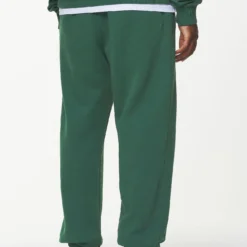 Logo Heavy Sweat Jogger Vintage Washed British Green -Fashigen Sales PGDR BUILD TO LAST PANTS MENS0133