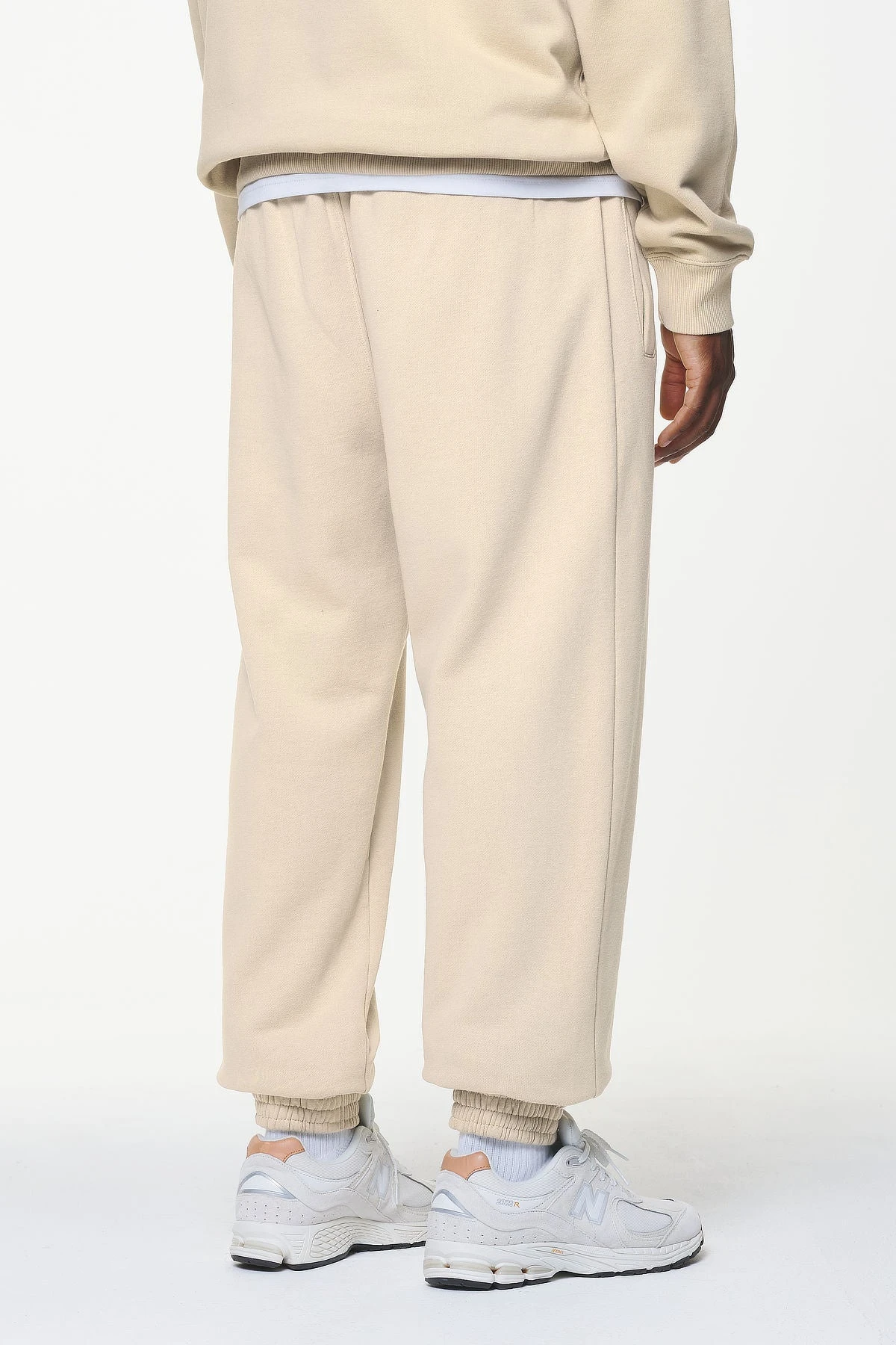 Logo Heavy Sweat Jogger Vintage Washed Kingdom Beige 4 Logo Heavy Sweat Jogger Vintage Washed Kingdom Beige - Image 4