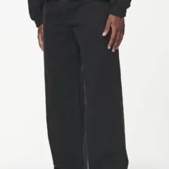 Bevo Loose Jeans Black 9 Bevo Loose Jeans Black -Fashigen Sales PGDR BUILD TO LAST PANTS MENS0314