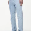 Withy Distressed Ankle Jeans Washed Light Blue