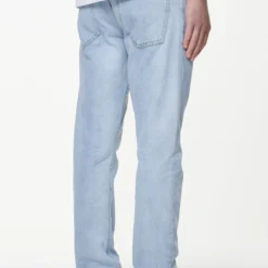 Withy Distressed Ankle Jeans Washed Light Blue -Fashigen Sales PGDR BUILD TO LAST PANTS MENS0333