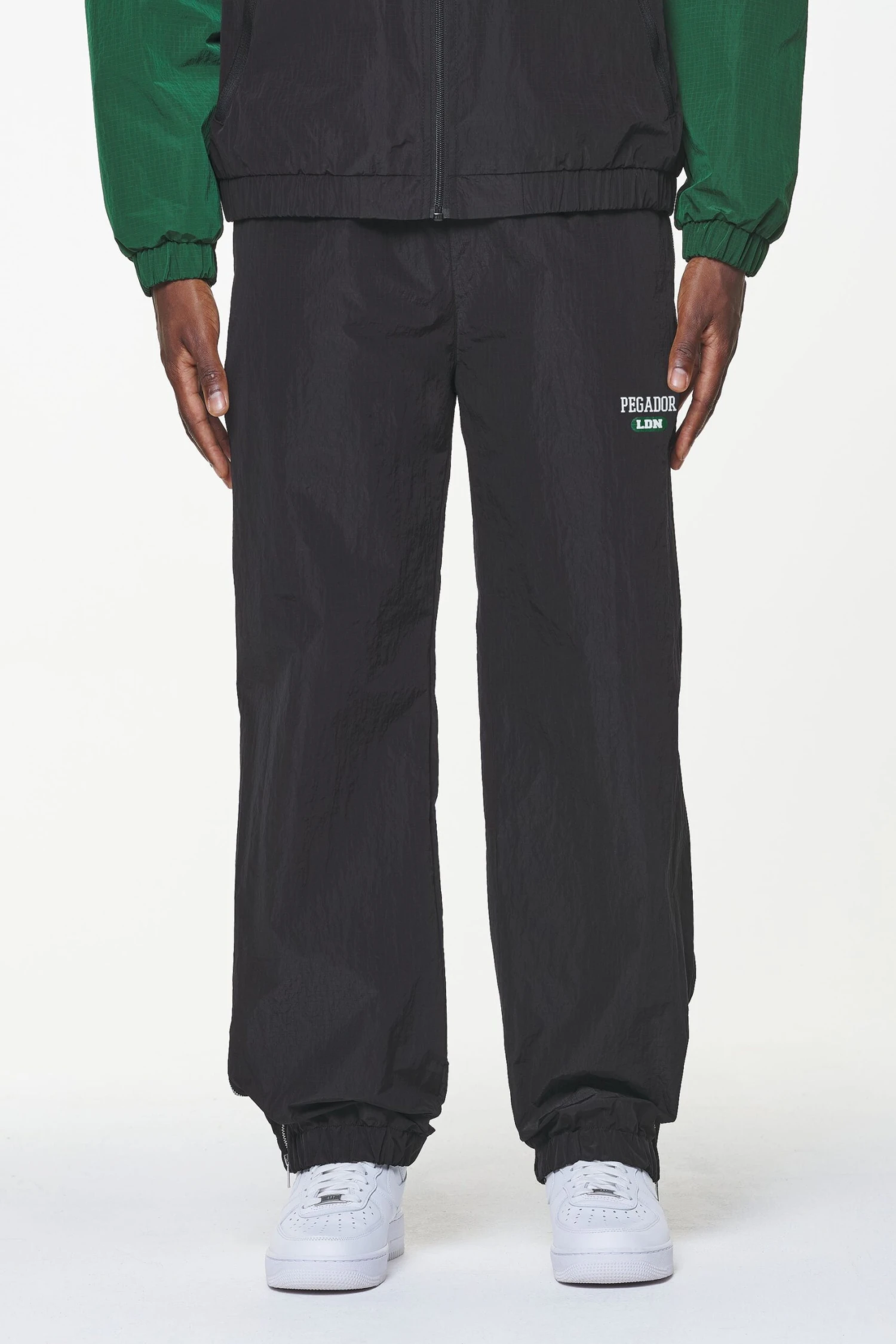 Firb Wide Track Pants Onyx Black 1 Firb Wide Track Pants Onyx Black